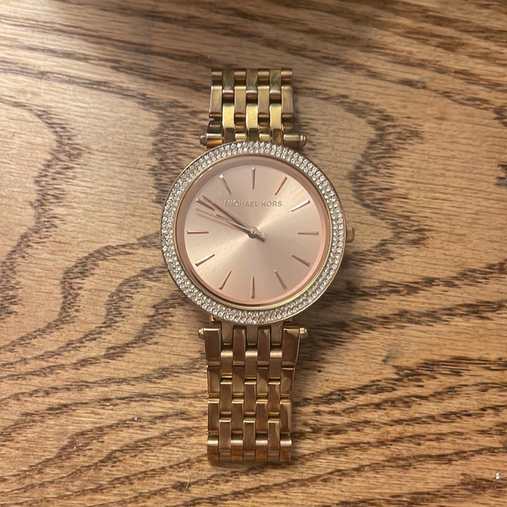 Women's Darci Rose Gold-Tone Stainless Steel Bracelet Watch 39mm